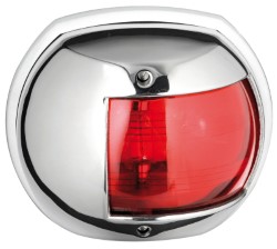 Maxi 20 AISI 316 112.5° red 12V navigation light 